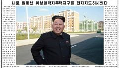 Kim ong-un se po 40 dnech objevil na pední stran severokorejských novin....
