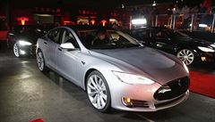 Nová podoba elektromobilu Tesla S.