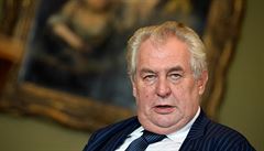 Zeman: Sobotka dr vldu, Babie si umm pedstavit jako premira