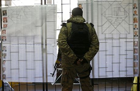 Pro vldu, nebo rebely? Zatmco na vtin Ukrajiny ovldly volby proevropsk...
