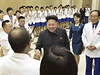 Dojat vkvt severokorejskho sportu. Kim ong-un gratuluje atletickmu tmu...