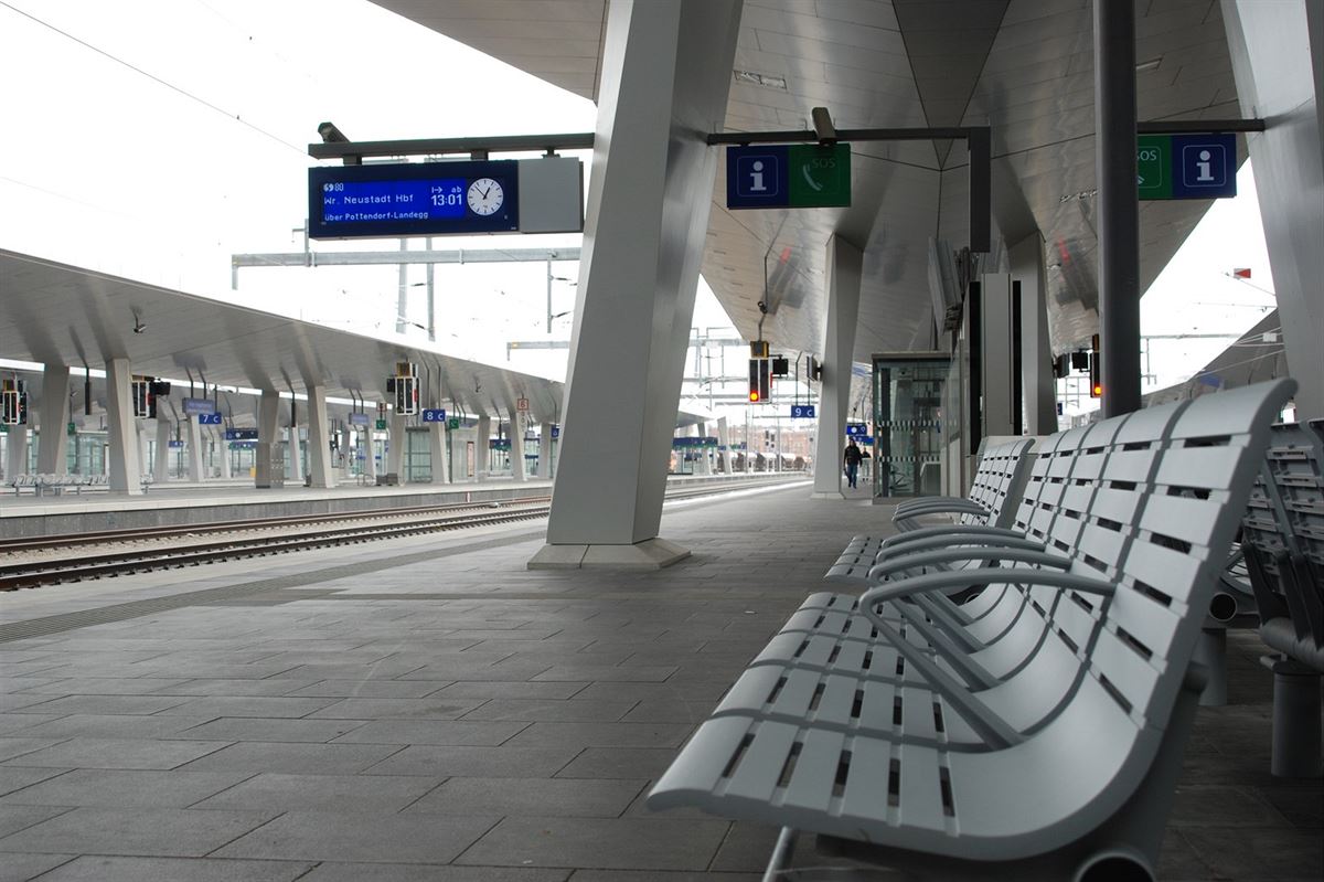 Wien Hauptbahnhof.
