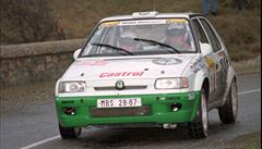 �koda Felicia na závodech v roce 1996.