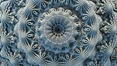 Mandelbulb (Ond�ej Karlík). T�írozm�rný analog známé Mandelbrotovy mno�iny,...