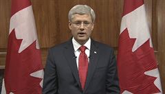 Kanadský premiér Stephen Harper