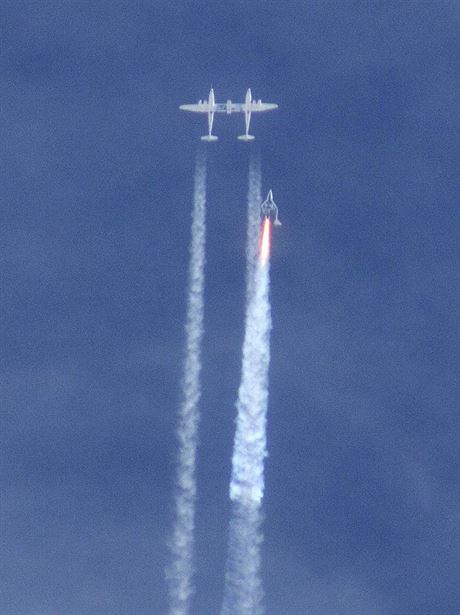 Havrie rakety SpaceShipTwo.