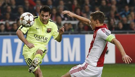 Messi stl gl Ajaxu.