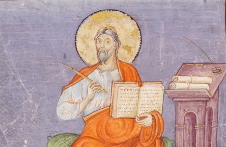 Strahovský evangeliář, Tours (?); text: kolem 860, Trevír; iluminace: Mistr...