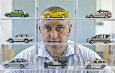 Firma Abrex z Diviova vyrábí modely aut.