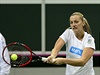 Tenistka Petra Kvitová na tréninku ped Fed Cupem.