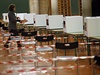 Kartonové krabice na volební lístky. Píprava na katalánské volby je v plném...