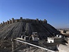 Pevnost Aleppo, kterou ovládají síly loajální syrsému prezidentovi Asadovi.