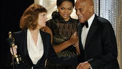 Susan Sarandonová a Harry Belafonte.