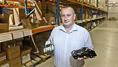 Firma Abrex z Diviova vyrábí modely aut.