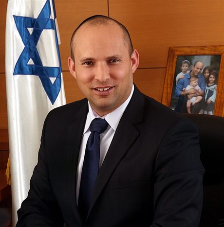 Izraelský podnikatel a politik Naftali Bennet, poslanec Knesetu a pedseda...