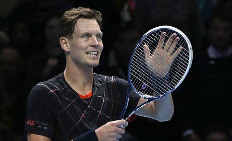 Tomá Berdych na Turnaji mistr.