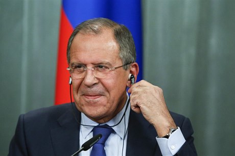 éf ruské diplomacie Sergej Lavrov.