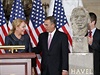 Dagmar Havlová a John Boehner bhem slavnostní ceremonie