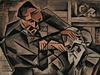 Bohumil Kubita: Hypnotizér (1912). Olej, plátno (Galerie výtvarného umní v...