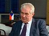 Milo Zeman hovoí v ruské státní televizi, která ho pedstavila jako...