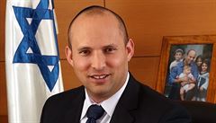 Izraelský podnikatel a politik Naftali Bennet, poslanec Knesetu a pedseda...