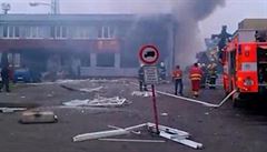 Plyn explodoval ráno v budově celního úřadu v Paskově na Frýdecko-Místecku.
