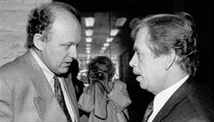 Marián Čalfa a Václav Havel v roce 1991 | na serveru Lidovky.cz | aktuální zprávy