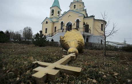 Nsledkm boj na vchod Ukrajiny se nevyhnuly ani crkevn stavby.