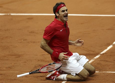 Roger Federer získal pro výcary Davis Cup