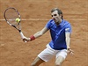 Finále tenisového Davisova poháru Francie - výcarsko: Francouzi Benneteau a...