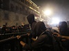 Protivládní demonstrace v Mexiku: Demonstrující v konfrontaci s policií ped...