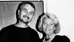 Heda Čechová se synem Vladimírem
