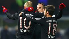 Bayern vede bundesligu u o deset bod, Herthu zdolal glem Robbena