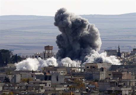 Výbuch v západní tvrti Kobani