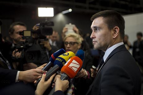 Ukrajinský ministr zahranií Pavlo Klimkin.