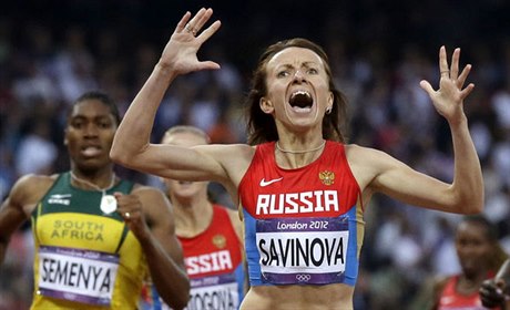Ruská bkyn Maria Savinovová.
