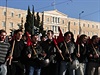 Atény si připomínají výročí zastřelení neozbrojeného patnáctiletého studenta  v...