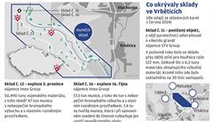 Odtajnn seznam munice ve Vrbticch: 57 leteckch pum, 988 tun trhavin