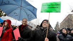 Milo� Zeman na náv�t�v� jihomoravského kraje