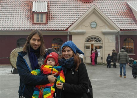 Daniela Duková s rodinou