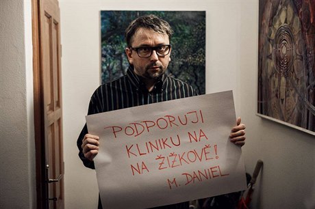 Podporuji Kliniku na ikov, napsal herec  Marek Daniel