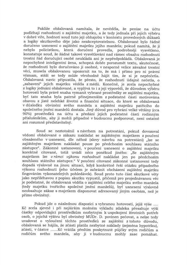 Rozsudek nad Stanislavou Dbalou v kauze Homolka, str. 4