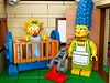 Simpsonovi jako jedna z mála znaek pronikli i do svta známé stavebnice LEGO.