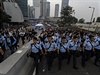Policie v Hongkongu vyklidila hlavní tábor demonstrant