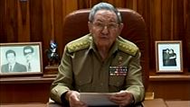 Raúl Castro promlouvá ke kubánskému lidu