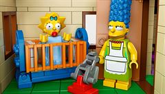 Simpsonovi jako jedna z mála znaek pronikli i do svta známé stavebnice LEGO.