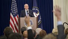 Tisková konference s šéfem CIA Johnem Brennanem