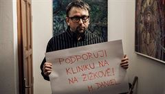 „Podporuji Kliniku na Žižkově,“ napsal herec  Marek Daniel