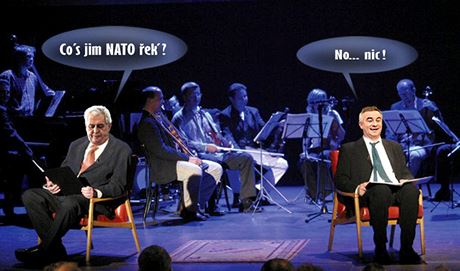 V srpnu tohoto roku tak Myn odjel bez provrky napklad na summit NATO.