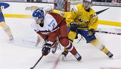 Zápas se Švédskem se nepovedl, česká hokejová dvacítka na MS prohrála 2:5